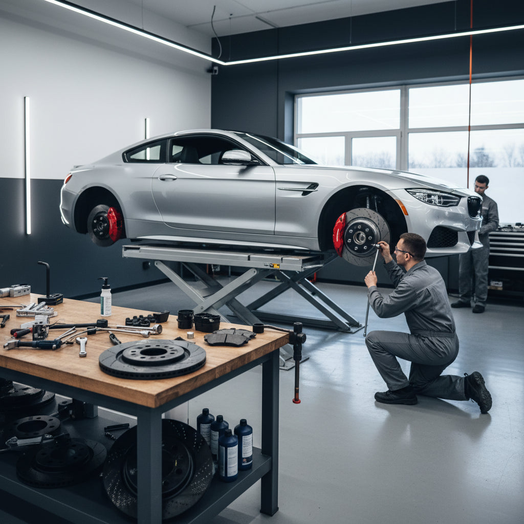 Converting from Carbon Ceramic to Steel Brakes: A Comprehensive Parts List