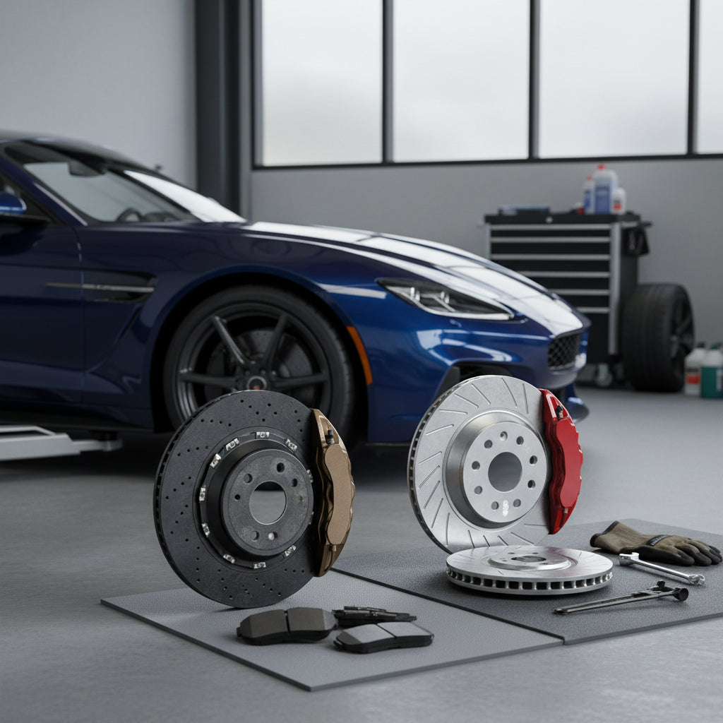 The Lifespan of Carbon Ceramic vs. Steel Brakes: A Performance Comparison