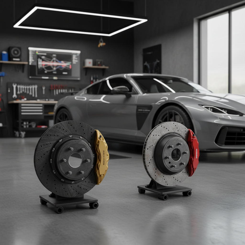 Component Differences: Carbon Ceramic vs. Steel Brake Systems