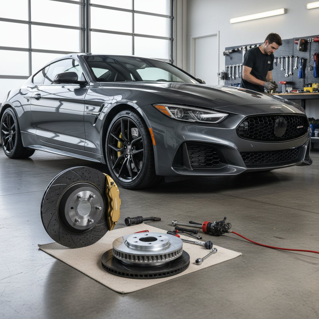 What is Involved in Changing Carbon Ceramic Brakes to Steel Brakes?