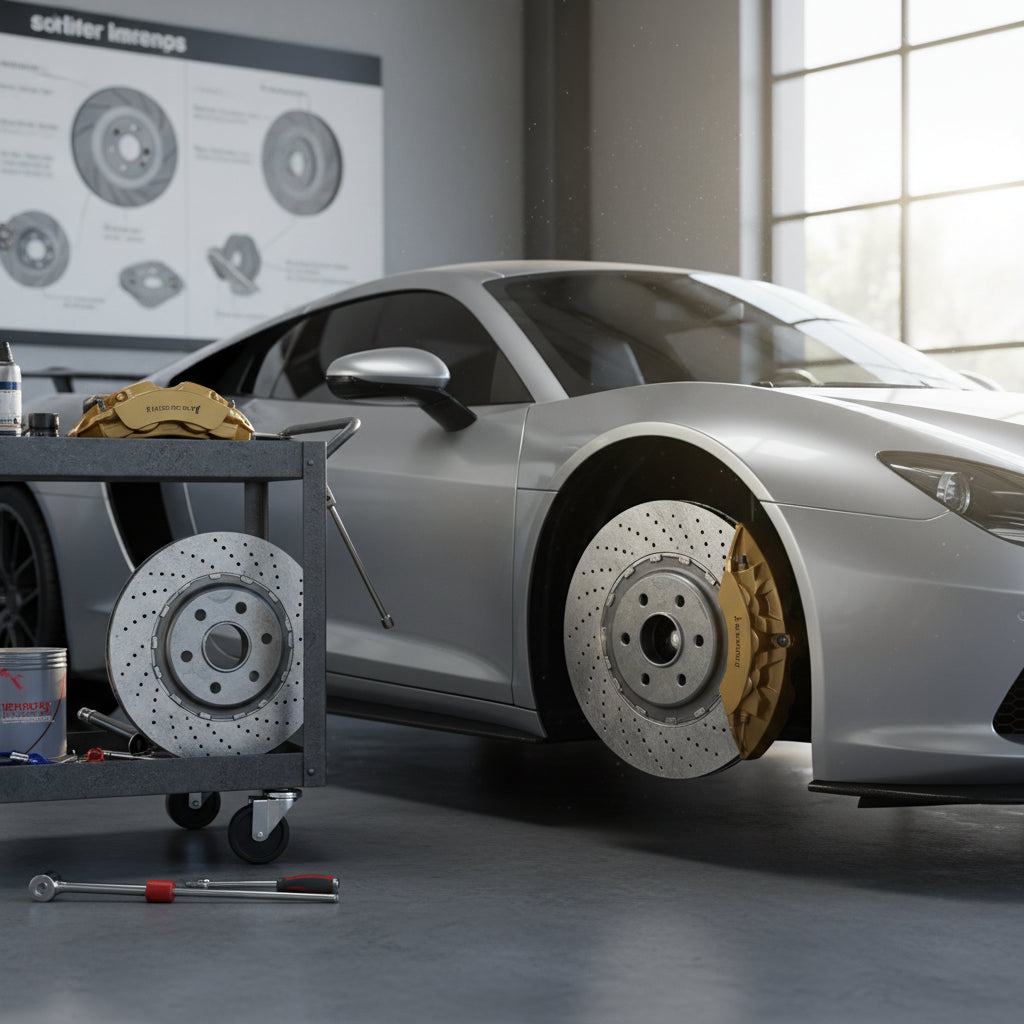 The Secondary Market for Used Carbon Ceramic Brake Components: Value and Viability