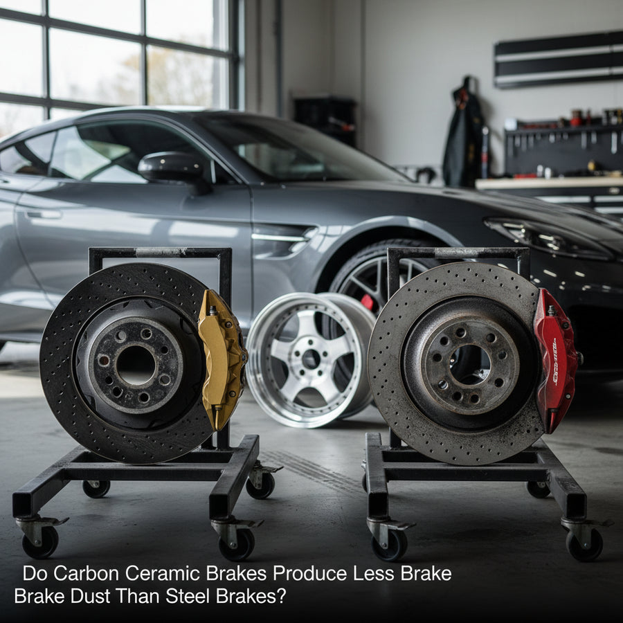Do Carbon Ceramic Brakes Produce Less Brake Dust Than Steel Brakes?