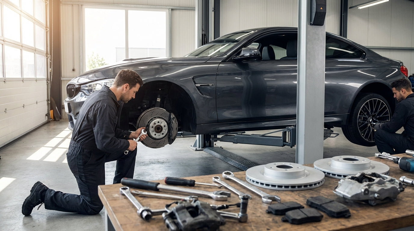 How to Convert Carbon Ceramic Brakes to Steel Brakes