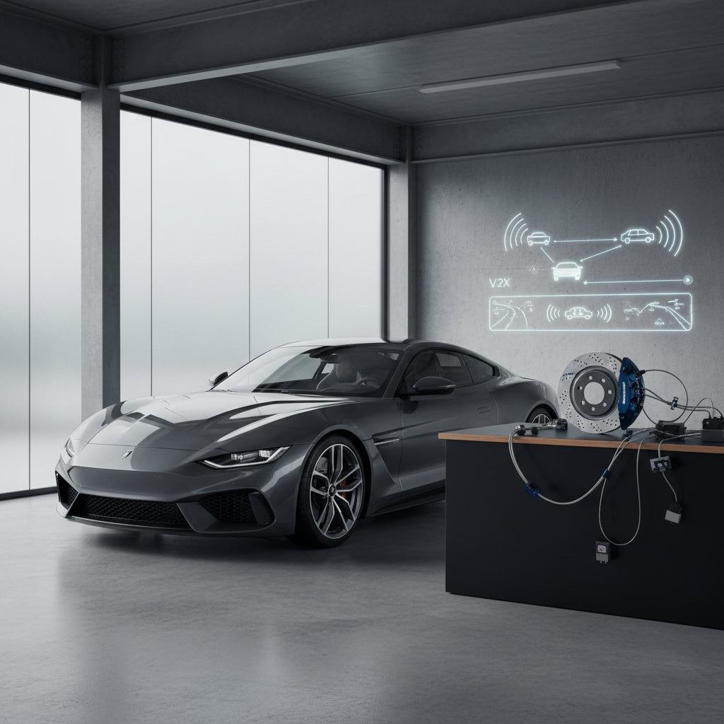 V2X Technology and Pre-emptive Braking: Enhancing Autonomous Vehicle Stability on Curves