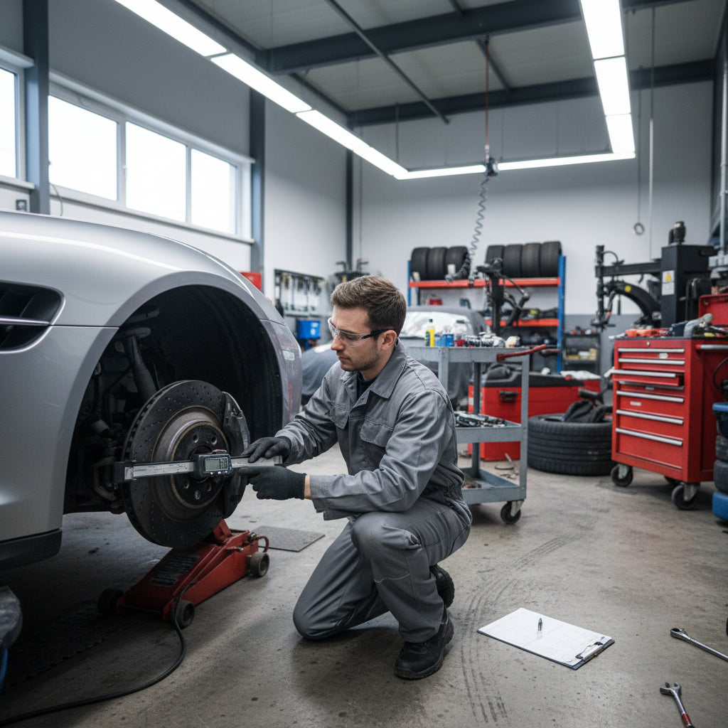 Accurate Methods for Determining Carbon Ceramic Brake Rotor Wear