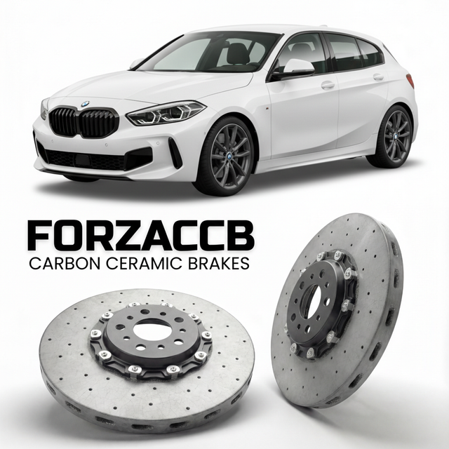 Carbon Ceramic Brake Rotors for BMW 1-Series F40 (2019-2024) | CCB OEM Replacement / Conversion Upgrade Kit