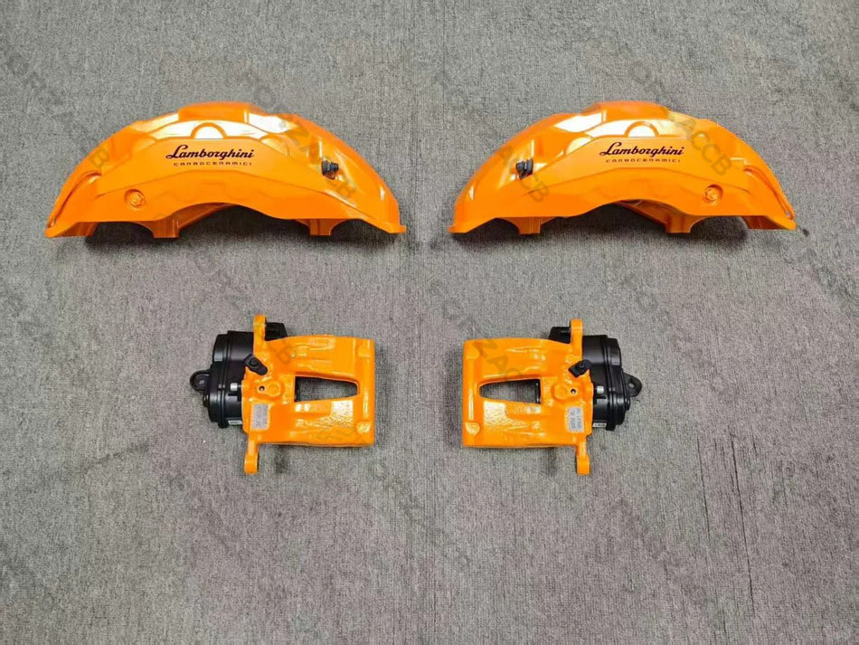 Akebono 10‑Piston Front Ceramic Brake Calipers for Lamborghini Urus 440 mm Rotors - 4M0615105FA / 4M0615106FA