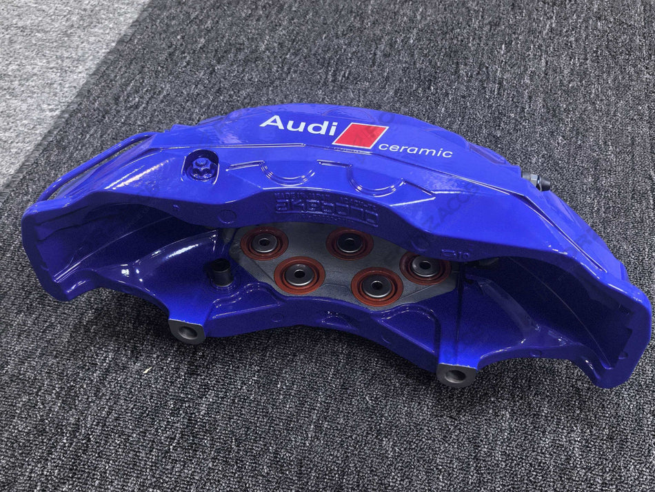 Akebono 10‑Piston Front Ceramic Brake Calipers for 420mm Rotors –  4J3615123E / 4J3615124E | for Audi Cars