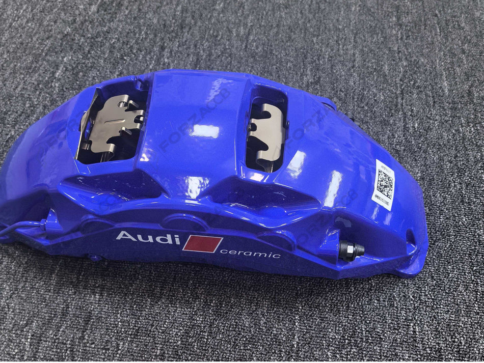 Akebono 10‑Piston Front Ceramic Brake Calipers for 420mm Rotors –  4J3615123E / 4J3615124E | for Audi Cars