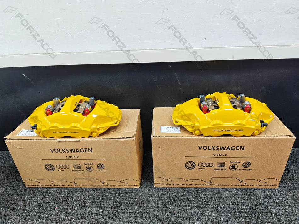 4-Piston Rear Caliper Pair for Porsche Taycan / Audi E-Tron GT – 4J3615423H / 4J3615424H
