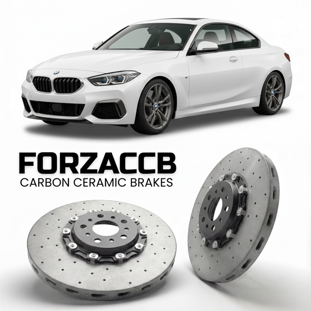 Carbon Ceramic Brake Rotors for BMW 2-Series Coupe G42 (2021-) | CCB OEM Replacement / Conversion Upgrade Kit
