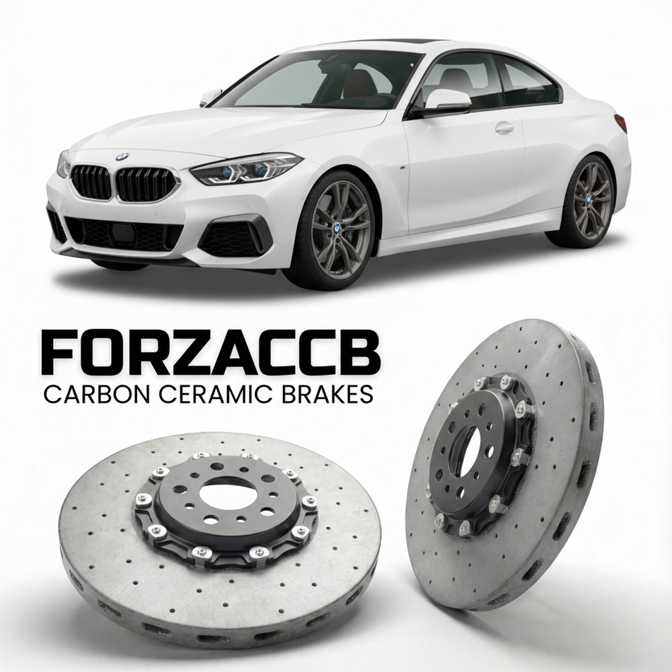 Carbon Ceramic Brake Rotors for BMW 2-Series Coupe G42 (2021+) | CCB OEM Replacement / Conversion Upgrade Kit