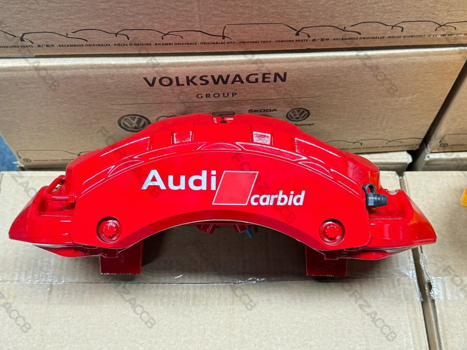 6-Piston Brake Caliper for Audi e-tron GT RS – 4J3615123C / 4J3615124C –  410x38mm – Retrofit for Porsche Cayman & 21Z-Style Builds