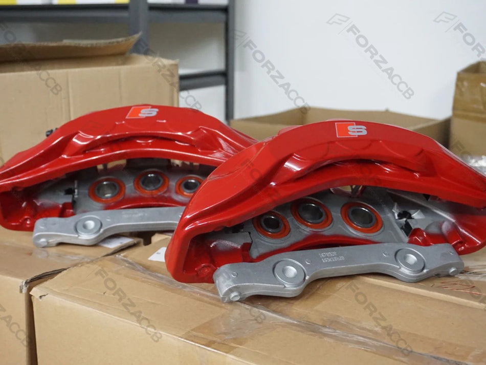 Akebono 9N 6-piston Front Brake Caliper for Audi SQ7 / Q7 4M – 4N0615107AG / 4N0615108AG – 400x38mm