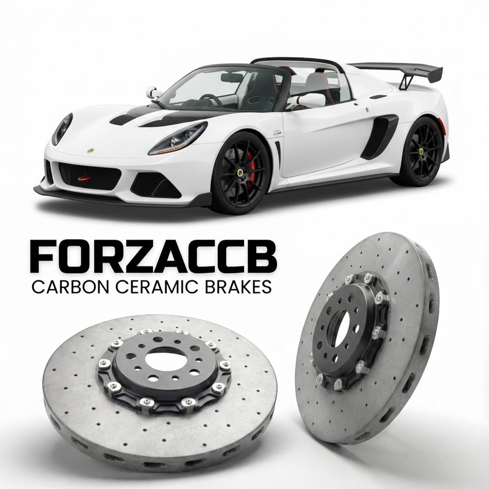 Carbon Ceramic Brake Rotors for Lotus 3-Eleven (2015-2018) | CCB OEM Replacement / Conversion Upgrade Kit