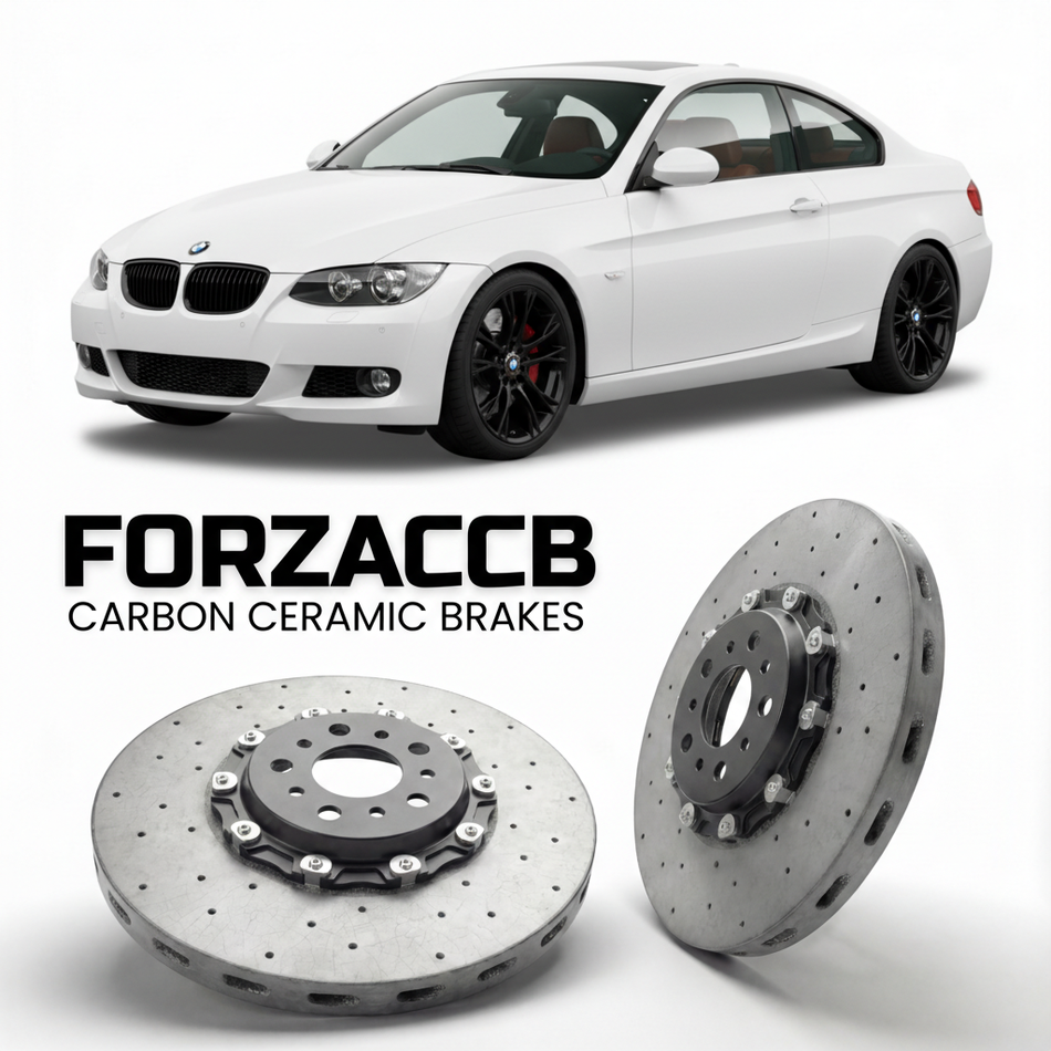 Carbon Ceramic Brake Rotors for BMW 3-Series Coupe E92 (2006-2013) | CCB OEM Replacement / Conversion Upgrade Kit