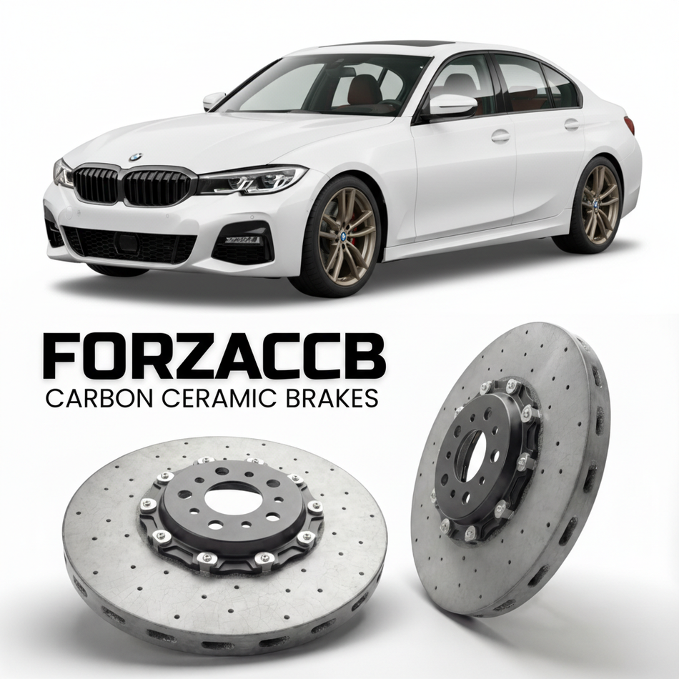 Carbon Ceramic Brake Rotors for BMW 3-Series Sedan G20 (2018-2026+) | CCB OEM Replacement / Conversion Upgrade Kit