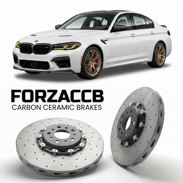 Carbon Ceramic Brake Rotors for BMW 3-Series Sedan LWB G28 (2019-2026+) | CCB OEM Replacement / Conversion Upgrade Kit