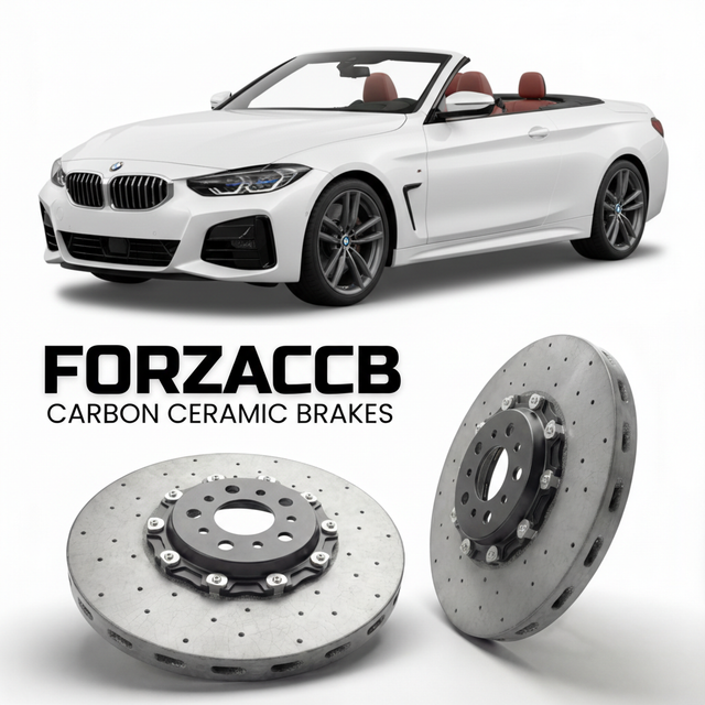 Carbon Ceramic Brake Rotors for BMW 4-Series Convertible G23 (2021-2026+) | CCB OEM Replacement / Conversion Upgrade Kit