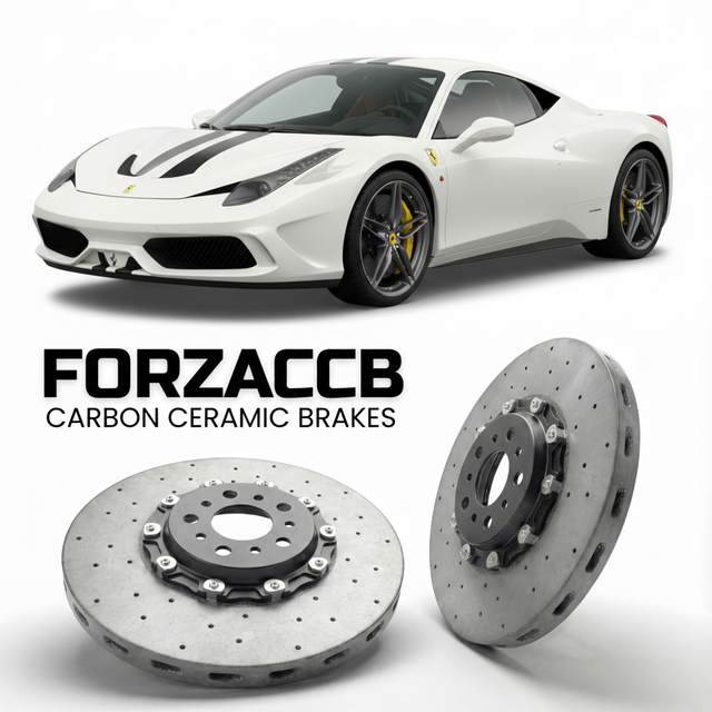 Carbon Ceramic Brake Rotors for Ferrari 458 Speciale (2013-2015) | CCB OEM Replacement / Conversion Upgrade Kit