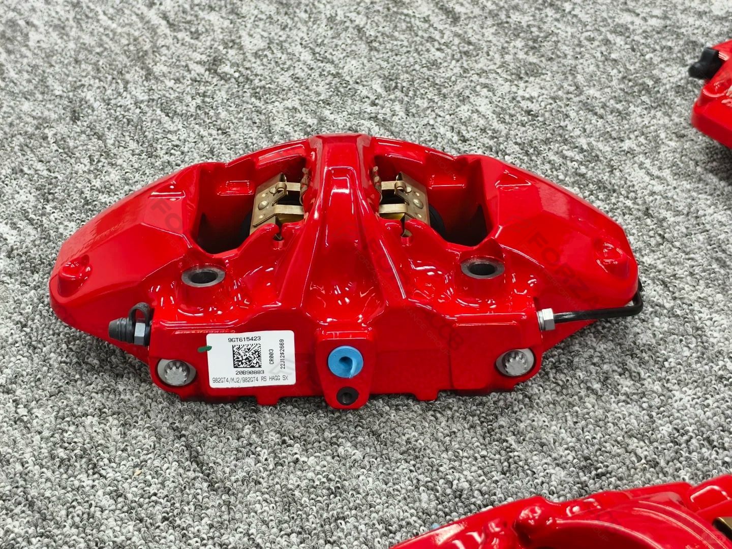 4-Piston Rear Caliper Pair for Porsche 992 GT3 – 9GT615423