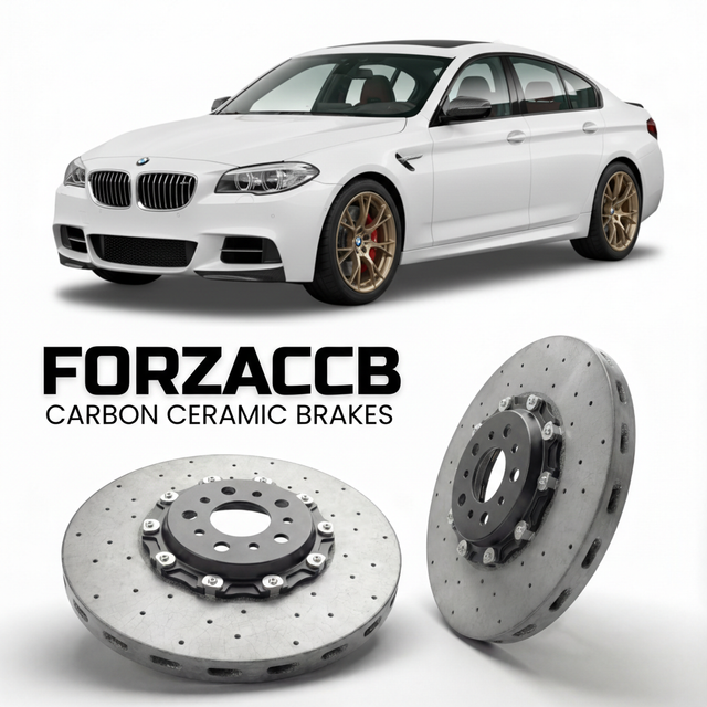 Carbon Ceramic Brake Rotors for BMW 5-Series Gran Turismo F07 (2009-2017) | CCB OEM Replacement / Conversion Upgrade Kit