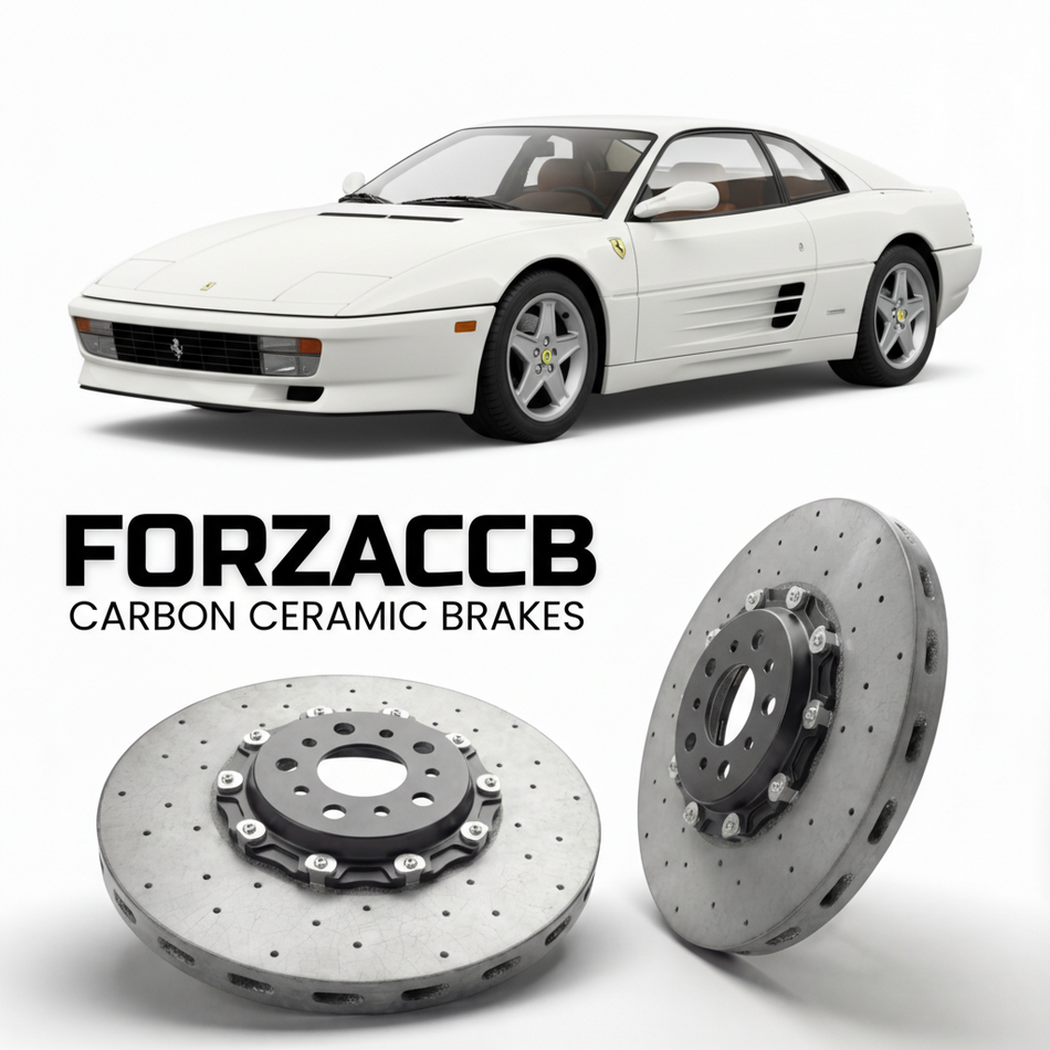 Carbon Ceramic Brake Rotors for Ferrari 512 TR (1992-1994) | CCB OEM Replacement / Conversion Upgrade Kit