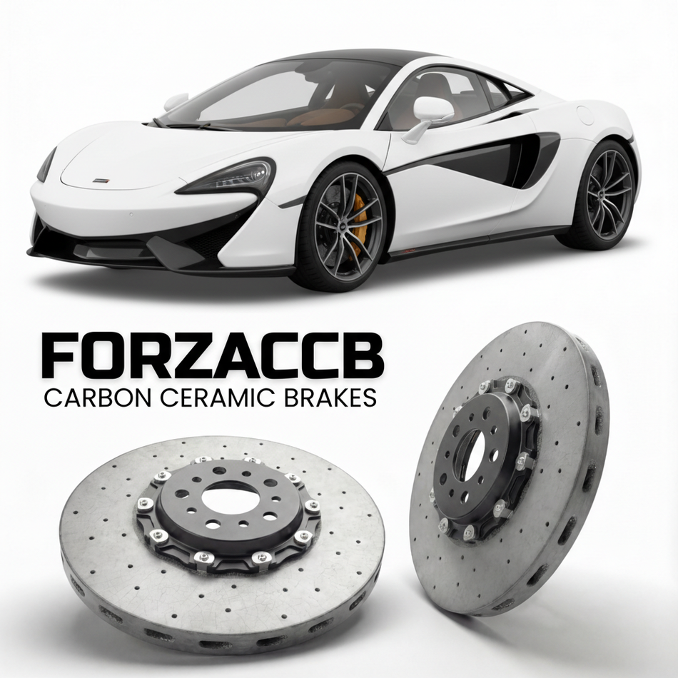 Carbon Ceramic Brake Rotors for McLaren 540C P13 (2015-2020) | CCB OEM Replacement / Conversion Upgrade Kit