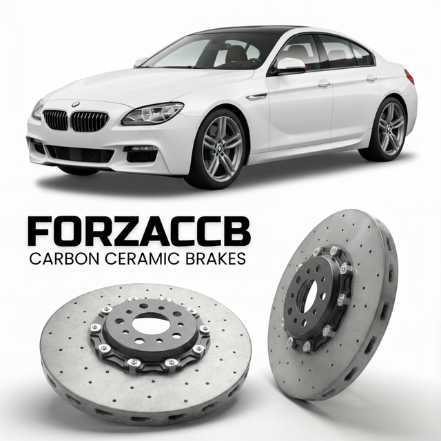 Carbon Ceramic Brake Rotors for BMW 6-Series Gran Coupe F06 (2012-2018) | CCB OEM Replacement / Conversion Upgrade Kit