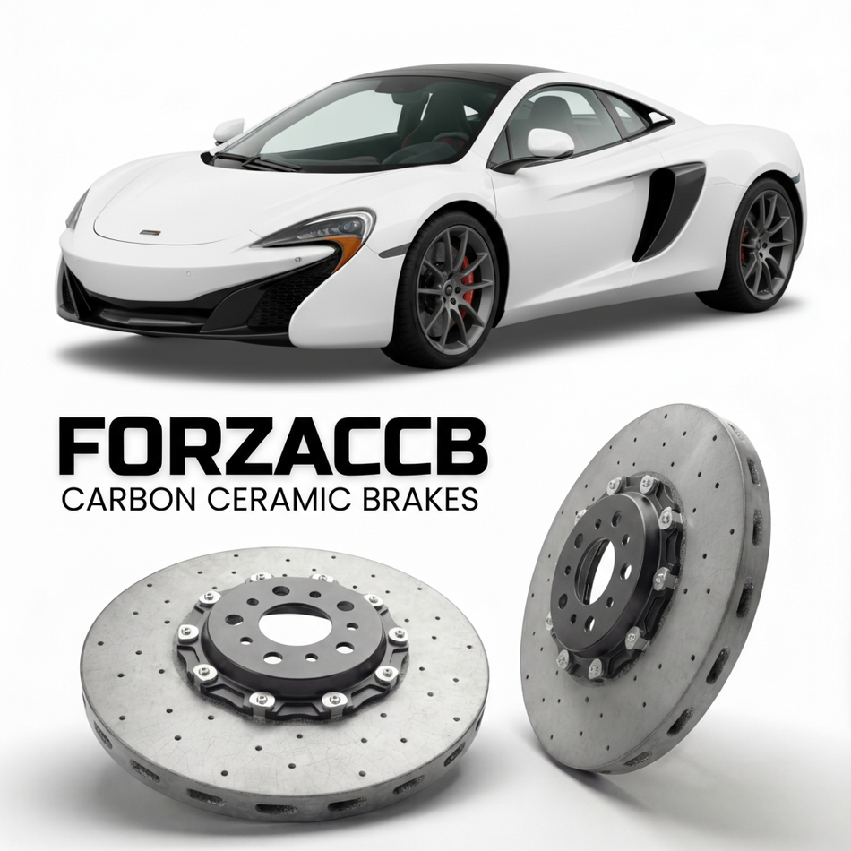 Carbon Ceramic Brake Rotors for McLaren 625C P11 (2015-2016) | CCB OEM Replacement / Conversion Upgrade Kit