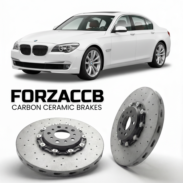 Carbon Ceramic Brake Rotors for BMW 7-Series F04 (2010-2015) | CCB OEM Replacement / Conversion Upgrade Kit
