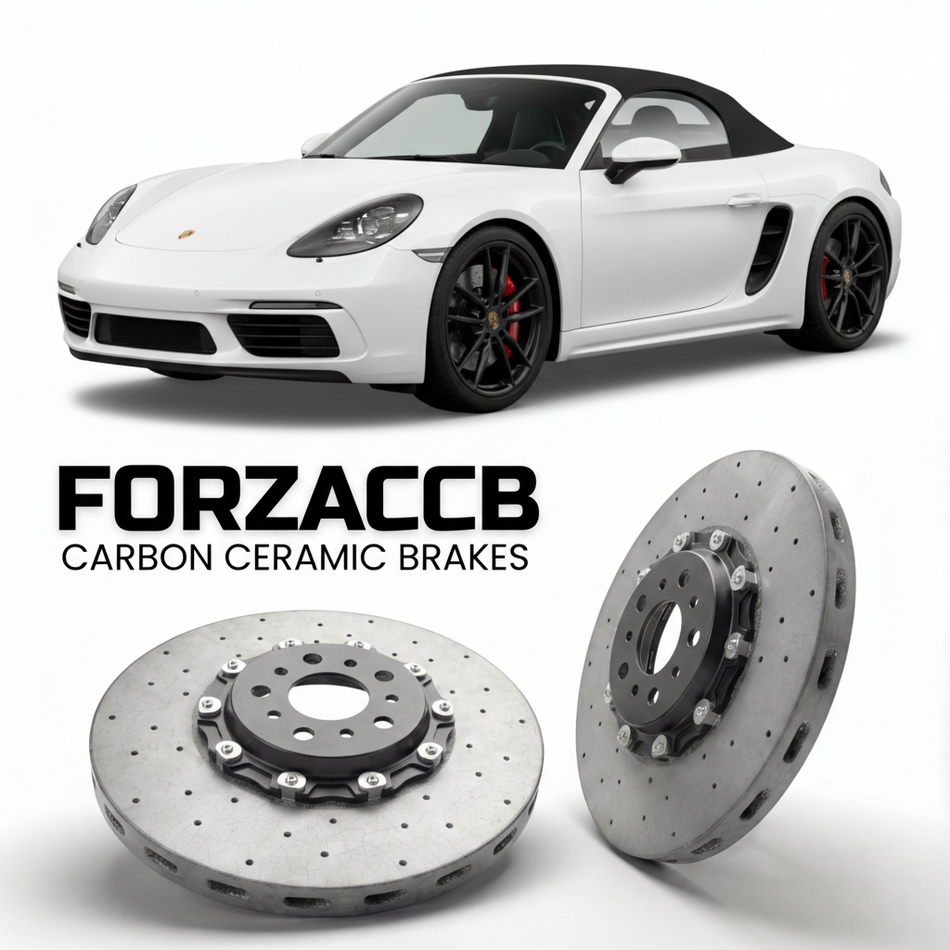 Carbon Ceramic Brake Rotors for Porsche 718 GTS 4.0 982 (2020+) | CCB OEM Replacement / Conversion Upgrade Kit