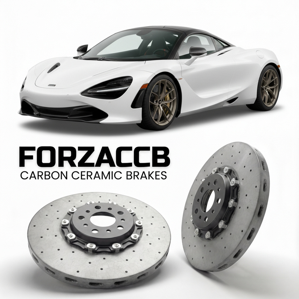 Carbon Ceramic Brake Rotors for McLaren 720S P14 (2017-2023) | CCB OEM Replacement / Conversion Upgrade Kit