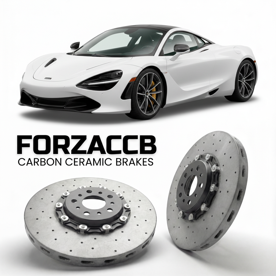 Carbon Ceramic Brake Rotors for McLaren 750S P14 (2023-2024+) | CCB OEM Replacement / Conversion Upgrade Kit