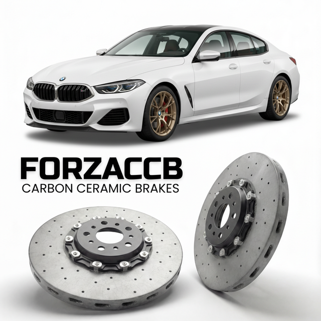 Carbon Ceramic Brake Rotors for BMW 8-Series Gran Coupe G16 (2019+) | CCB OEM Replacement / Conversion Upgrade Kit