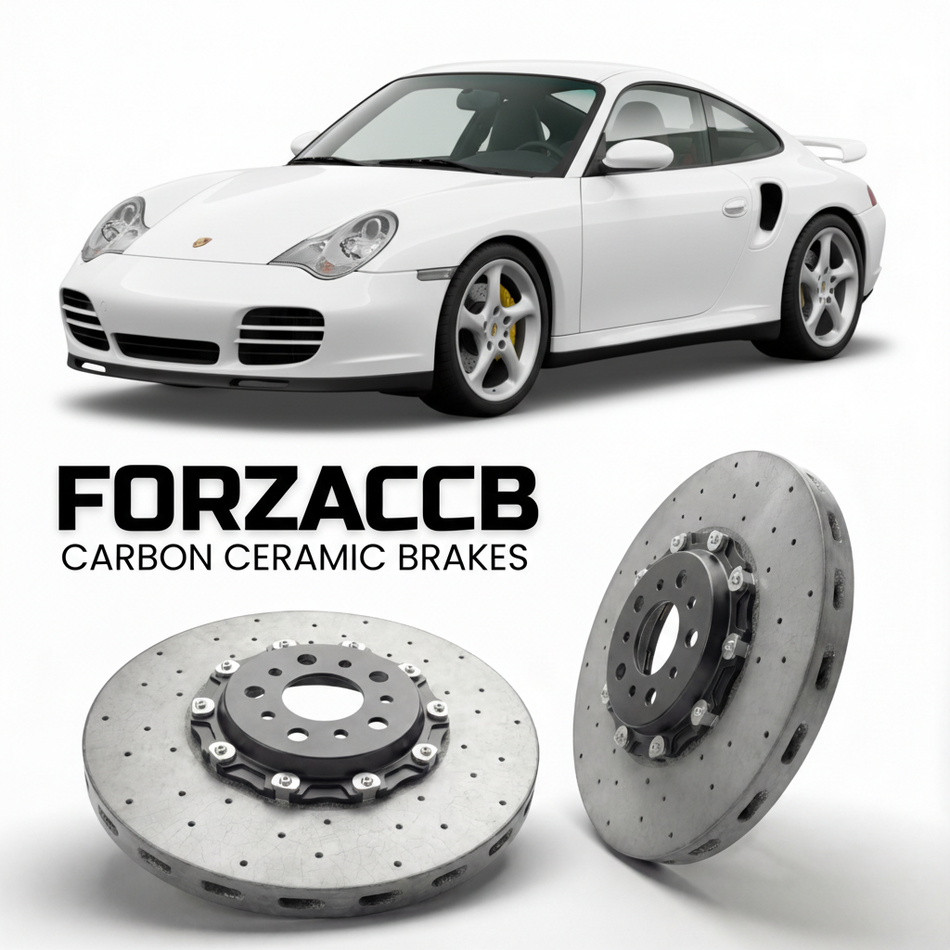 Carbon Ceramic Brake Rotors for Porsche 911 Carrera (1999-2004) | CCB OEM Replacement / Conversion Upgrade Kit