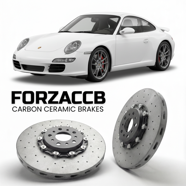 Carbon Ceramic Brake Rotors for Porsche 911 Carrera (2009-2012) | CCB OEM Replacement / Conversion Upgrade Kit