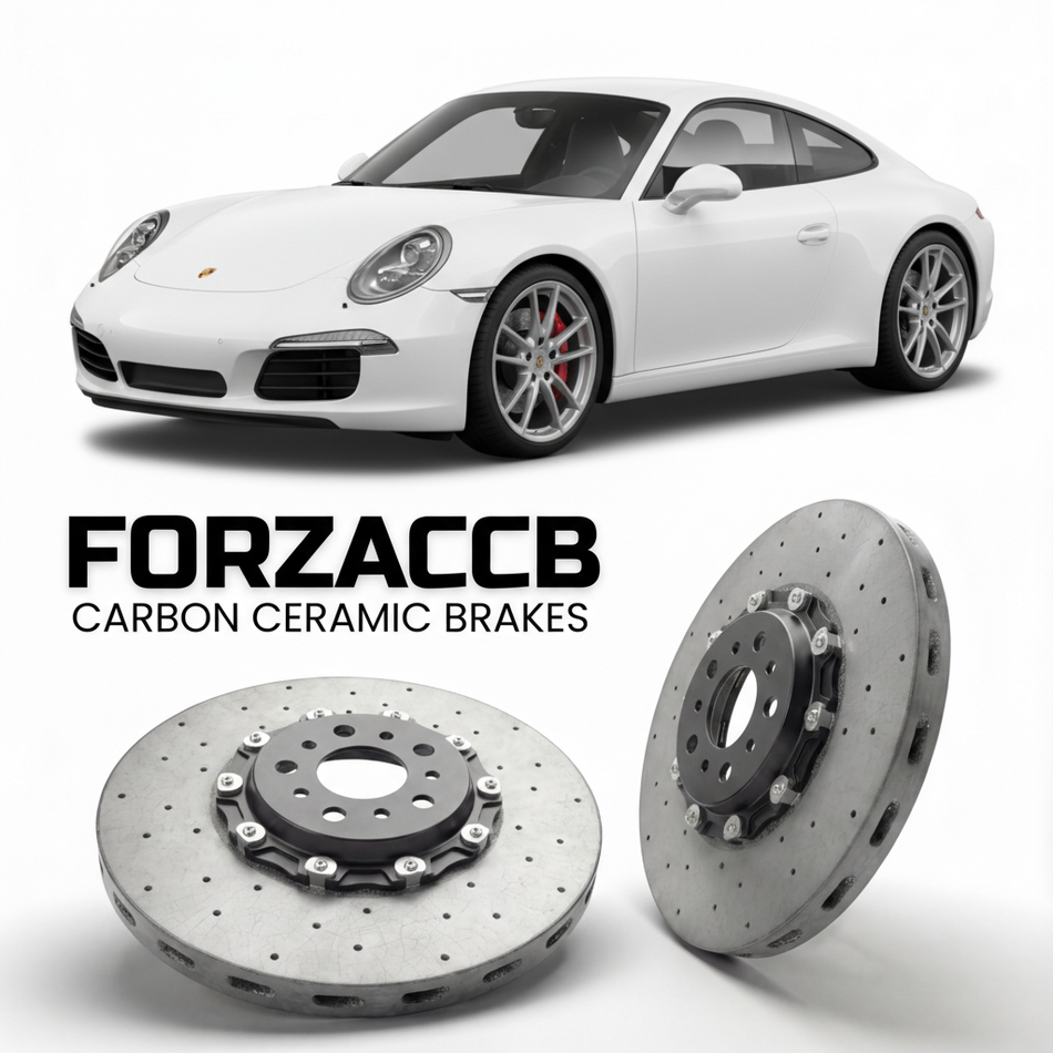 Carbon Ceramic Brake Rotors for Porsche 911 Carrera 4 991.1 (2012-2016) | CCB OEM Replacement / Conversion Upgrade Kit