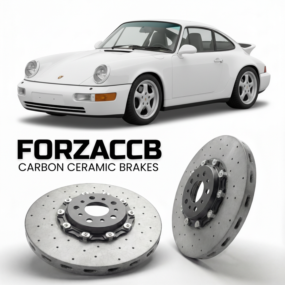 Carbon Ceramic Brake Rotors for Porsche 911 Carrera RS 964 (1992) | CCB OEM Replacement / Conversion Upgrade Kit
