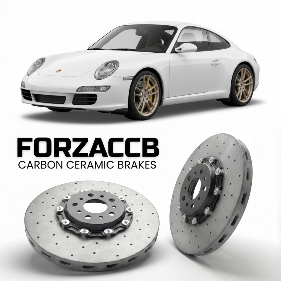 Carbon Ceramic Brake Rotors for Porsche 911 Carrera S (2009-2012) | CCB OEM Replacement / Conversion Upgrade Kit