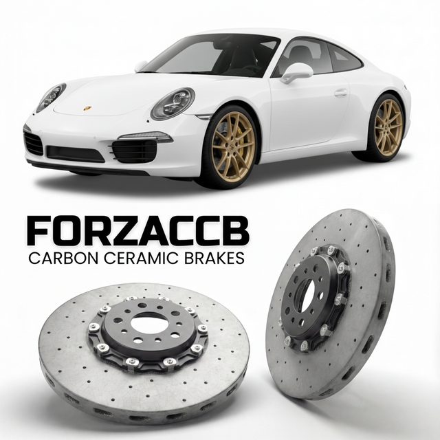 Carbon Ceramic Brake Rotors for Porsche 911 Carrera S (2012-2016) | CCB OEM Replacement / Conversion Upgrade Kit