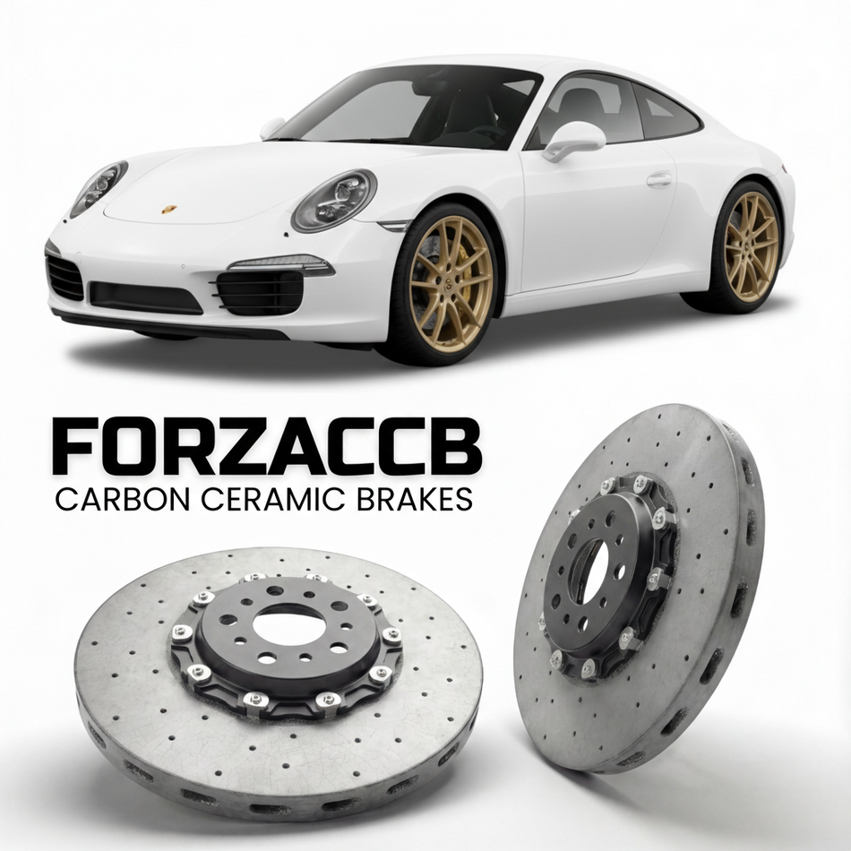 Carbon Ceramic Brake Rotors for Porsche 911 Carrera S (2012-2016) | CCB OEM Replacement / Conversion Upgrade Kit