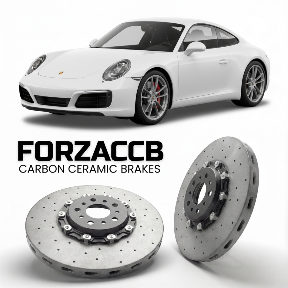 Carbon Ceramic Brake Rotors for Porsche 911 Carrera S (2017-2019) | CCB OEM Replacement / Conversion Upgrade Kit