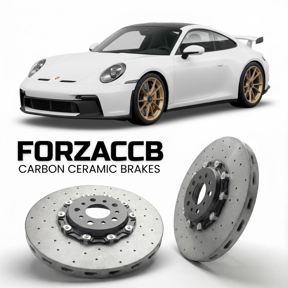 Carbon Ceramic Brake Rotors for Porsche 911 GT3 992 (2022+) | CCB OEM Replacement / Conversion Upgrade Kit