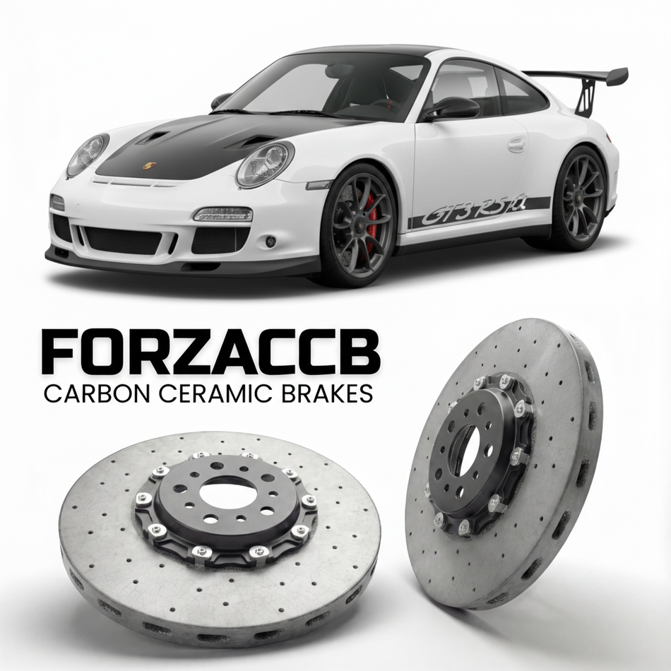Carbon Ceramic Brake Rotors for Porsche 911 GT3 RS 4.0 997.2 (2011) | CCB OEM Replacement / Conversion Upgrade Kit