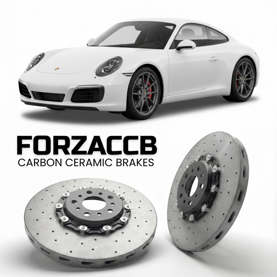 Carbon Ceramic Brake Rotors for Porsche 911 T 991.2 (2017-2019) | CCB OEM Replacement / Conversion Upgrade Kit
