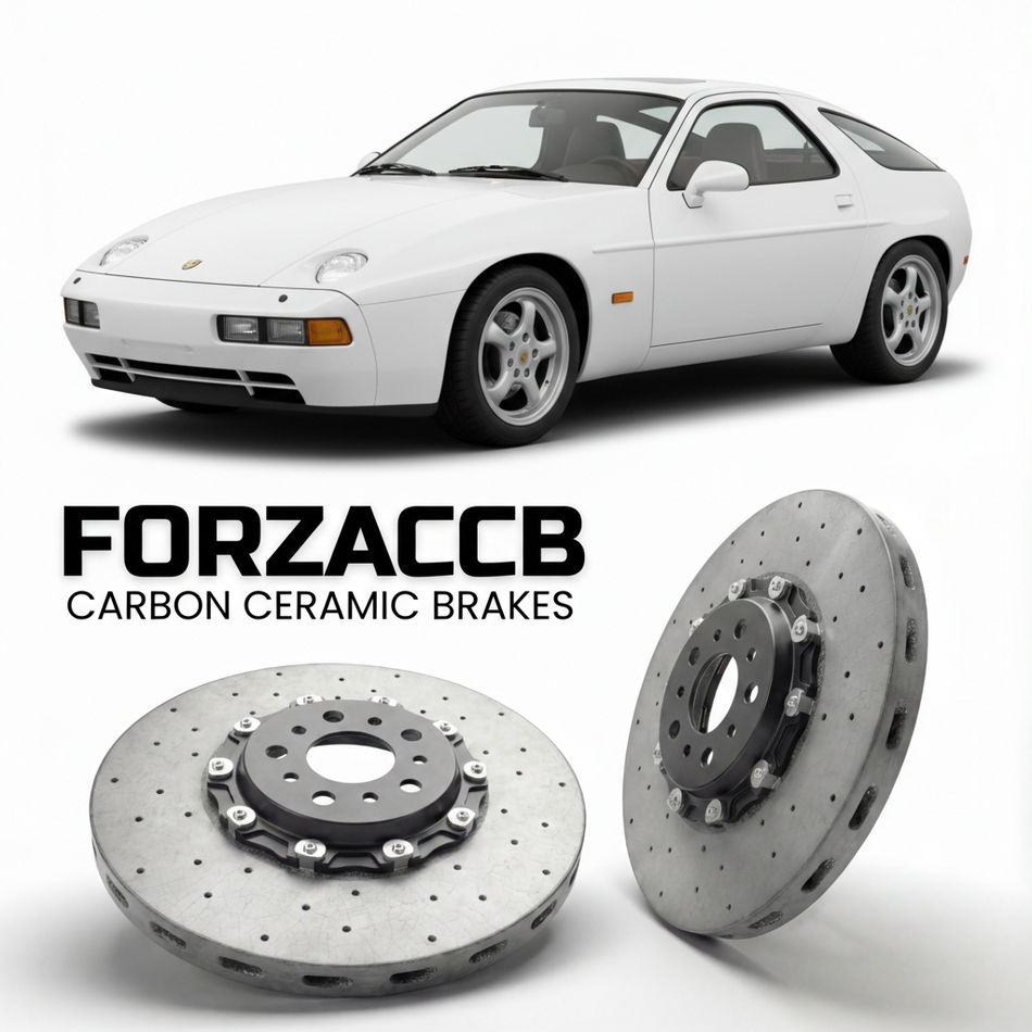 Carbon Ceramic Brake Rotors for Porsche 928 GT (1987-1991) | CCB OEM Replacement / Conversion Upgrade Kit