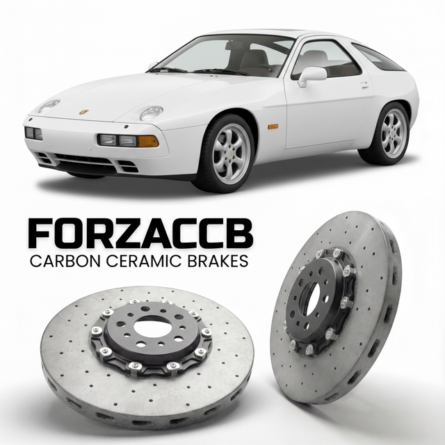 Carbon Ceramic Brake Rotors for Porsche 928 GTS (1992-1995) | CCB OEM Replacement / Conversion Upgrade Kit