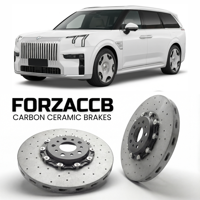 Carbon Ceramic Brake Rotors for Zeekr 9X (2025+) | CCB Conversion Kit