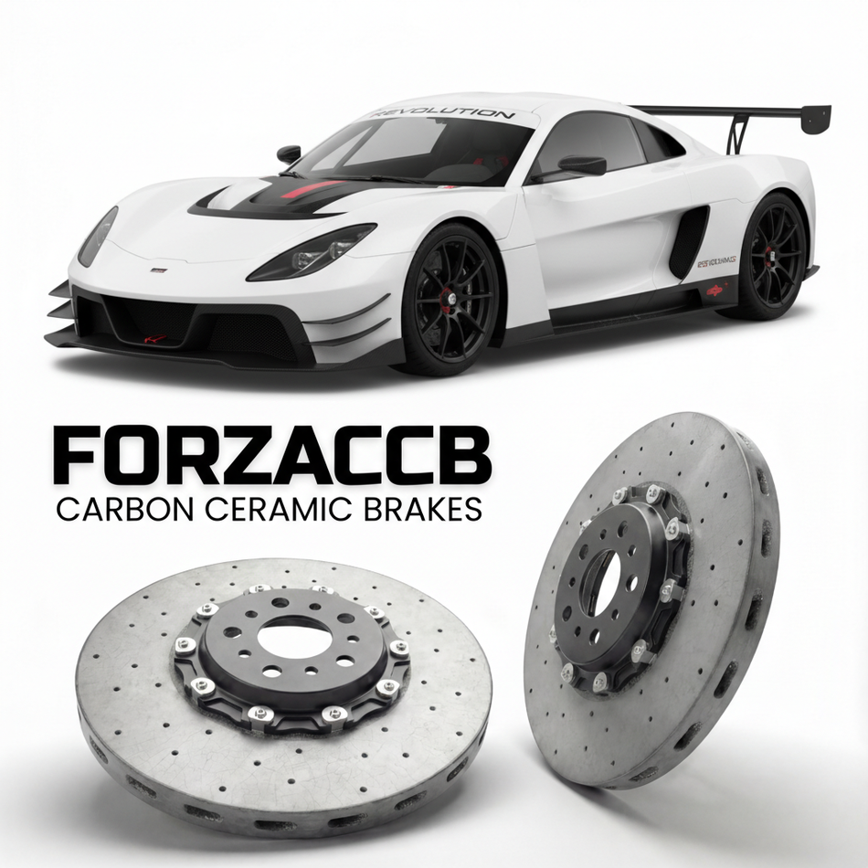 Carbon Ceramic Brake Rotors for Revolution A-One 500SC (2023-2026) | CCB OEM Replacement / Conversion Upgrade Kit